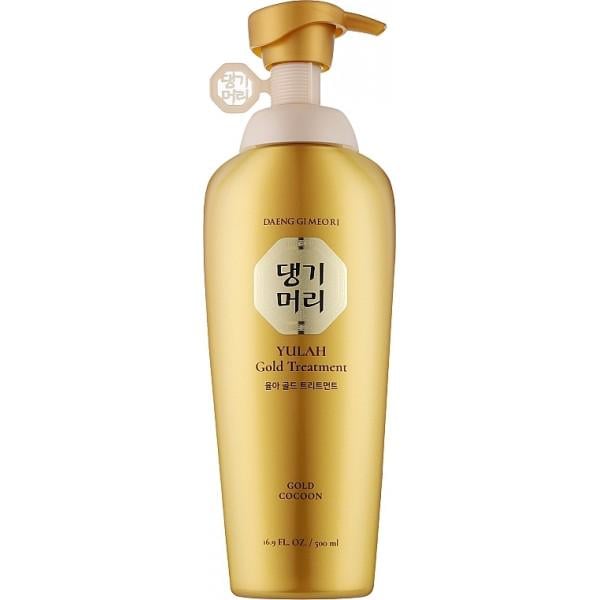 Кондиціонер що зміцнює Daeng Gi Meo Ri Yulah Gold Treatment 500 мл Золотий