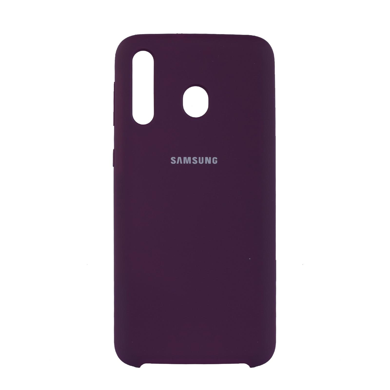 Чехол Jelly Silicone Case Samsung M30 Пурпурный