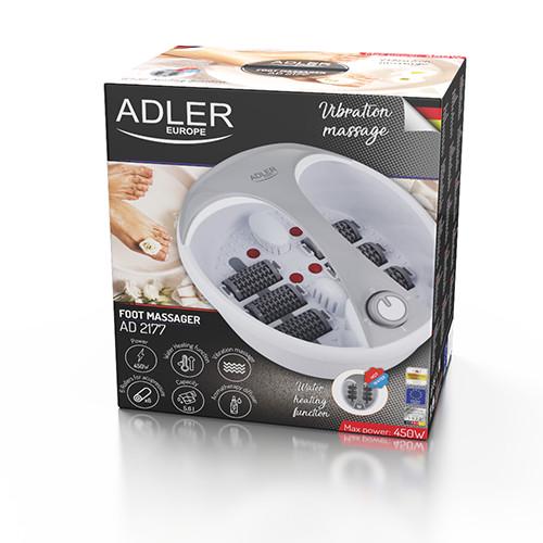 Ванночка масажер для ніг Adler AD 2177, біла - фото 9