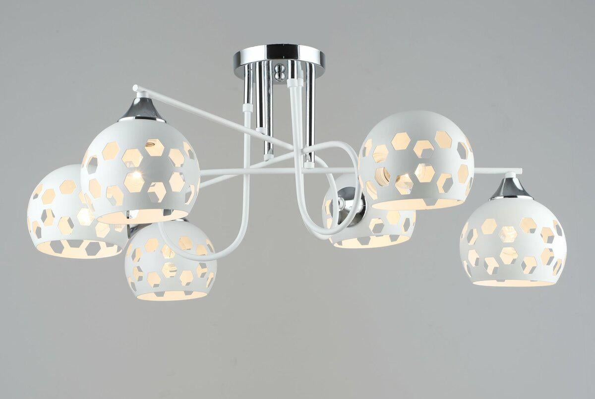 Люстра Sirius B A4244/6 WT/CR (43407) Люстра Sirius B A4244/6 WT/CR (43407)