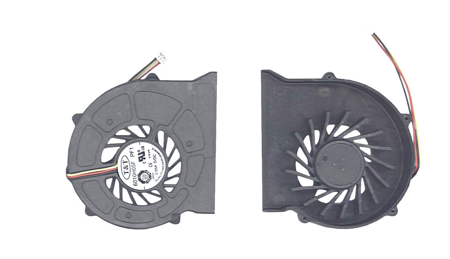 Кулер для ноутбука MSI CR400/CR600 5V 0.55A 3-pin T&T