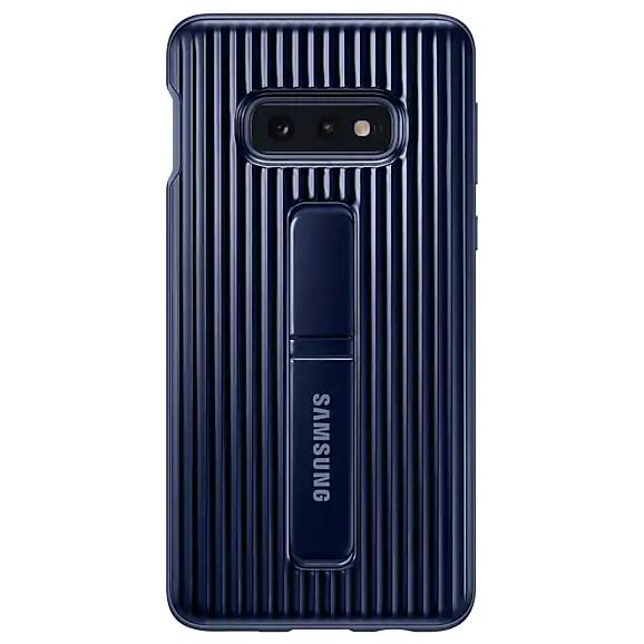 Чехол противоударный с подставкой Official Protective Standing Cover G973 EF-RG970CBEG для Samsung Galaxy S10e Blue Navy Чехол противоударный с подставкой Official Protective Standing Cover G973 EF-RG970CBEG для Samsung Galaxy S10e Blue Navy