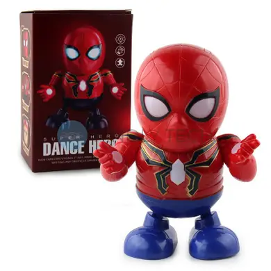 Интерактивная игрушка Dance Hero Spyder man танцующий робот светиться (47475) - фото 5