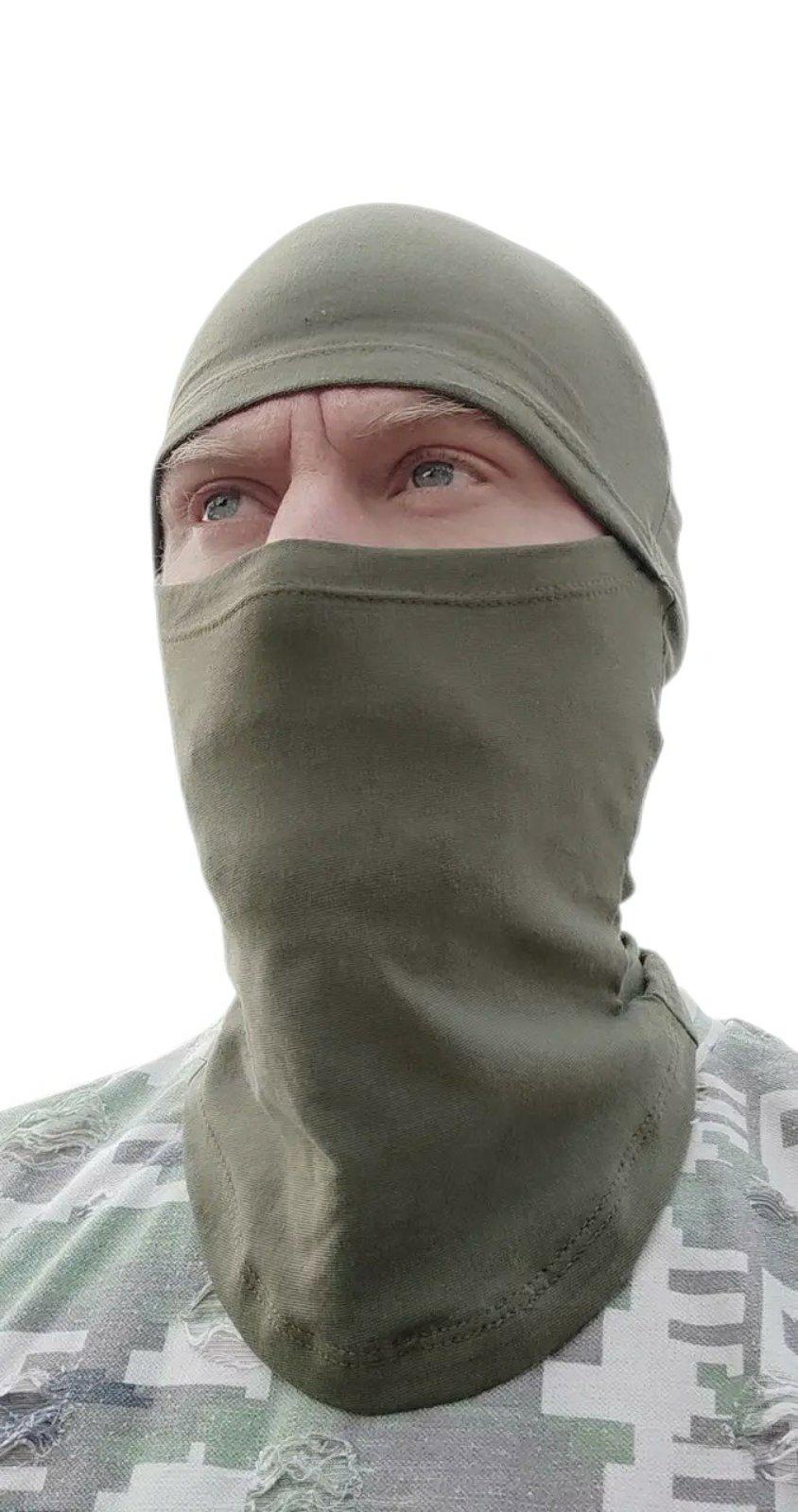 Балаклава летняя S 50-54 размер Хаки (f4eb55e9)