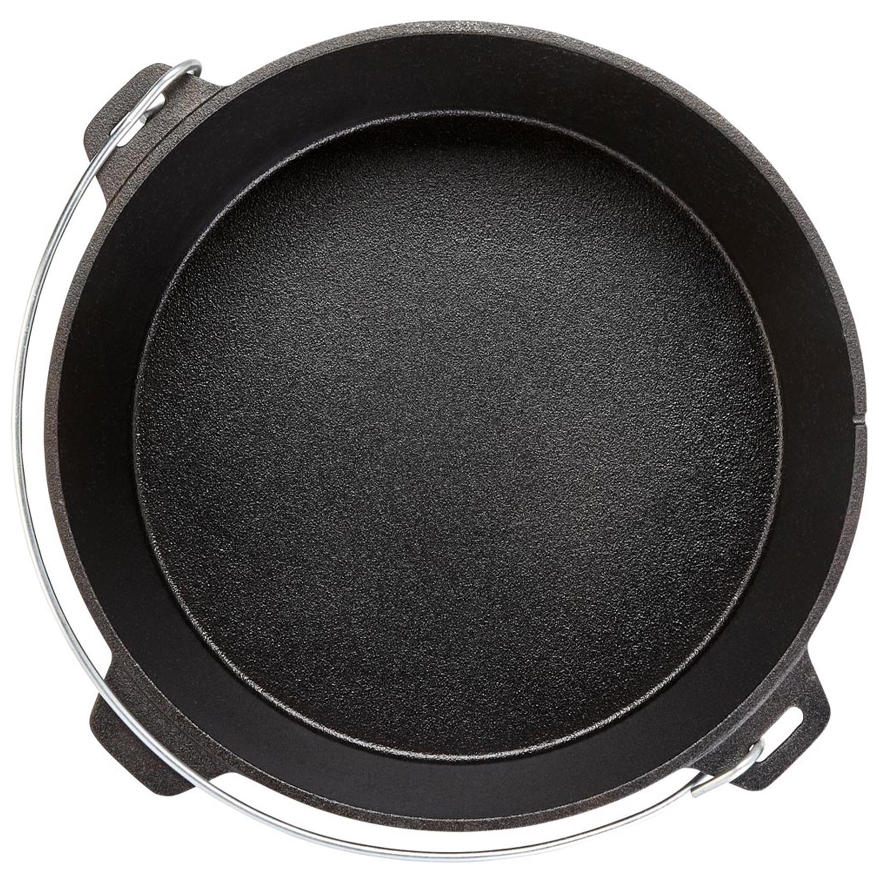 Казан з кришкою Groenberg Askja Pot 33 см/10 л Black (266018) - фото 5 Казан з кришкою Groenberg Askja Pot 33 см/10 л Black (266018) - фото 5