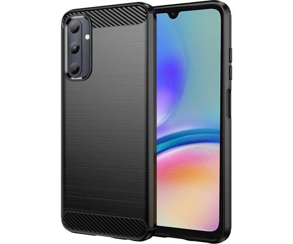 Чохол - накладка Polished Carbon для Samsung Galaxy A05s Чорний Чохол - накладка Polished Carbon для Samsung Galaxy A05s Чорний