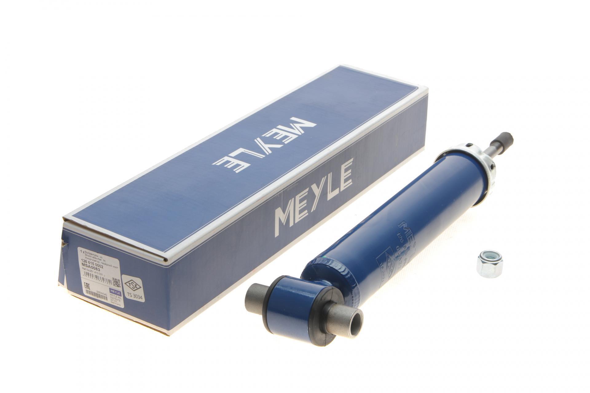 Амортизатор передний Meyle для VW T3 79-92 (126615 0002)