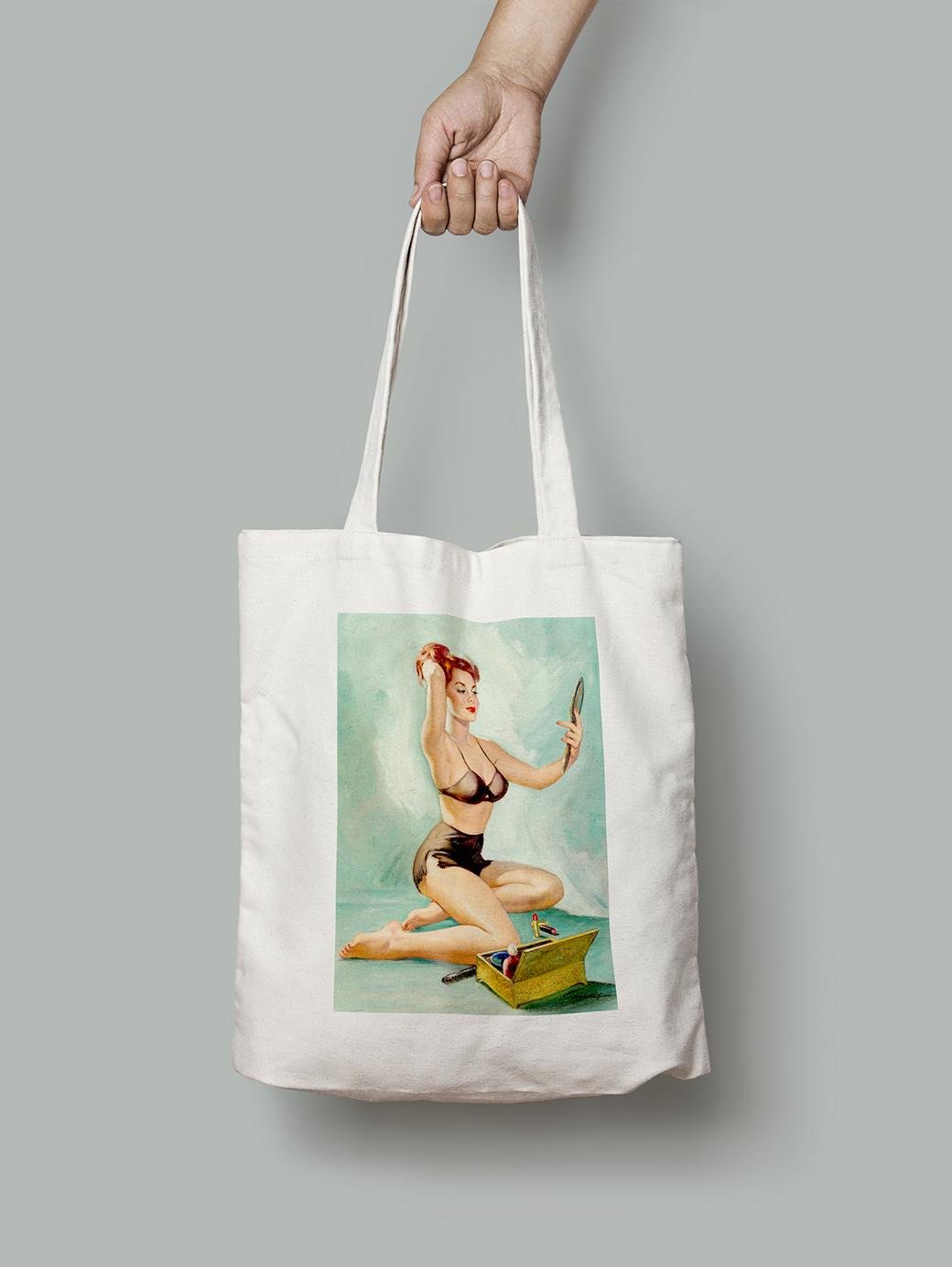 Эко-сумка Восхищение. Говард Коннолли шопер (pin_up010280_Bag)