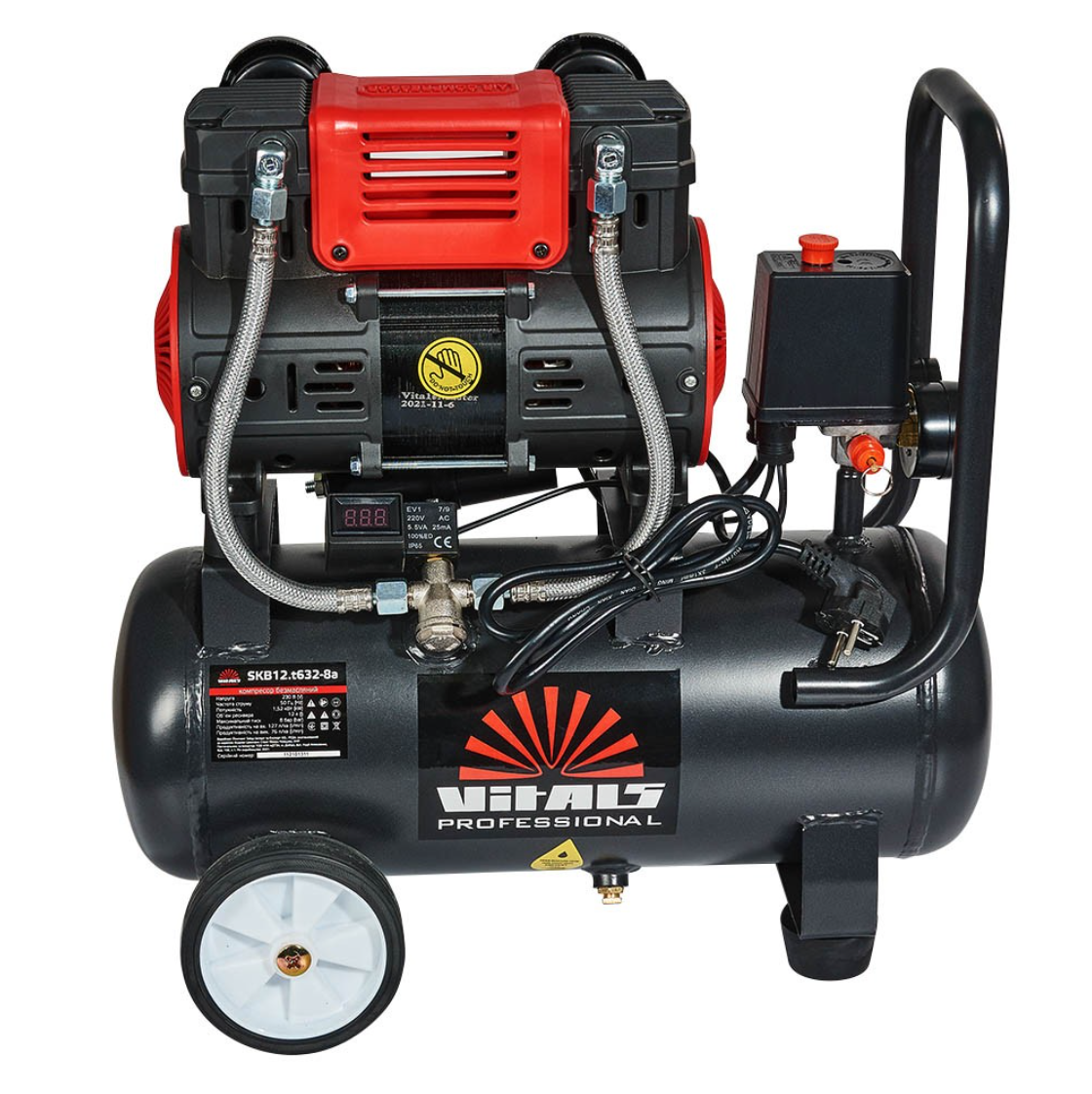 Компрессор безмасляный Vitals Professional SKB12.t632-8a (163005) - фото 6