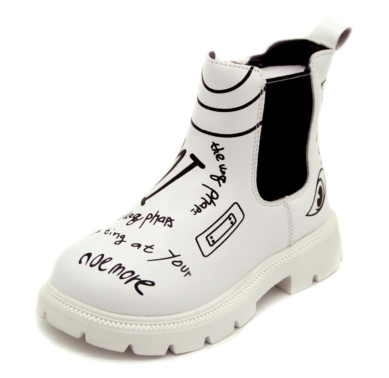 Черевики демісезонні для дівчинки Paliament EM8-3 р. 31/19,5 см Білий (1940717075) - фото 3