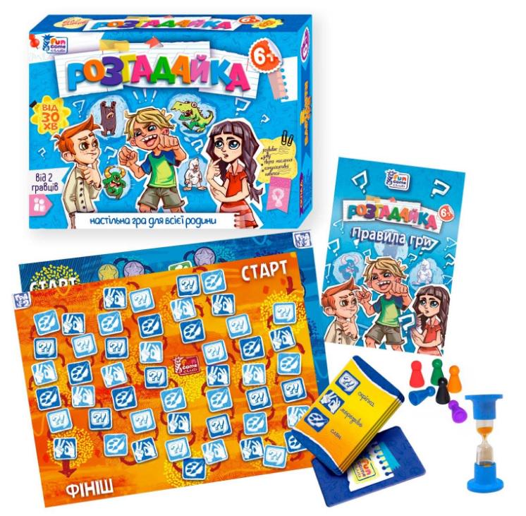 Настільна гра Розгадайка 4Fun Games Club 92008 (MTT-197307)