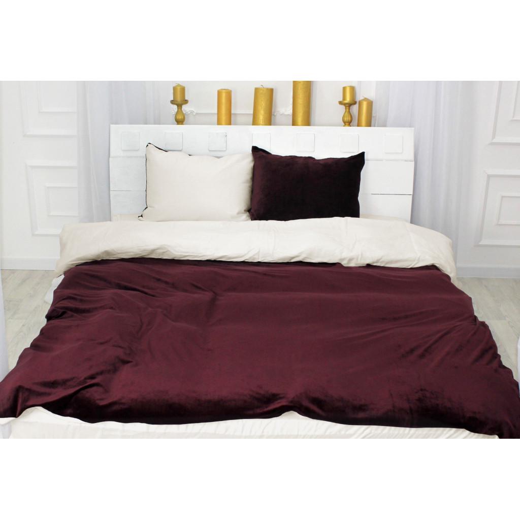 Комплект постельного белья MirSon Winter Delicate 28-0059 Honeysuckles Велюр семейный (2200004033259)