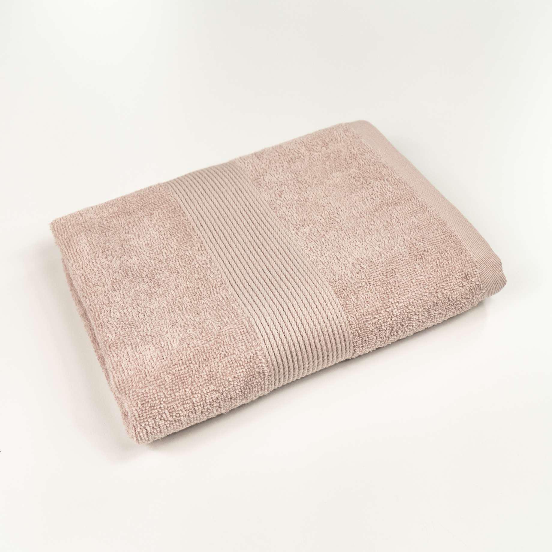 Полотенце для лица и рук GM Textile с бордюром 40х70 см Капучино (400b-70-Cappuccino)