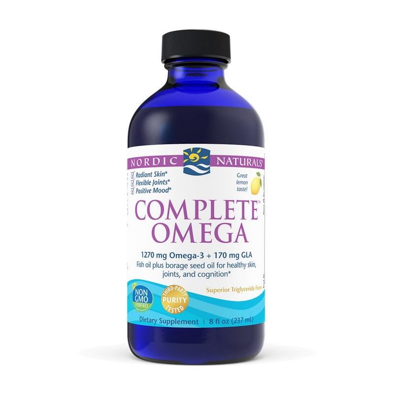 Рыбий жир Nordic Naturals Complete Omega 237 мл Лимон (19006-01)