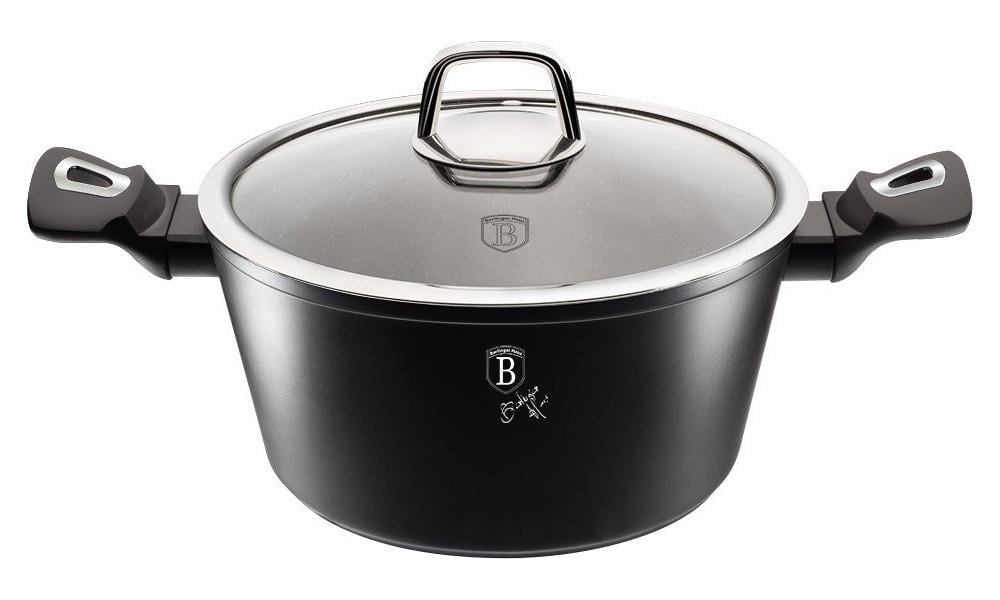 Каструля з кришкою Berlinger Haus Black Silver Line Collection антипригарне покриття 20 см 2,5 л (28398851) - фото 1 Каструля з кришкою Berlinger Haus Black Silver Line Collection антипригарне покриття 20 см 2,5 л (28398851) - фото 1
