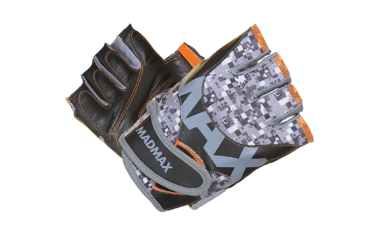 Рукавички для фітнесу MadMax MFG-831 Mti 83.1 XL Grey/Digital Camo (3063045751) Рукавички для фітнесу MadMax MFG-831 Mti 83.1 XL Grey/Digital Camo (3063045751)