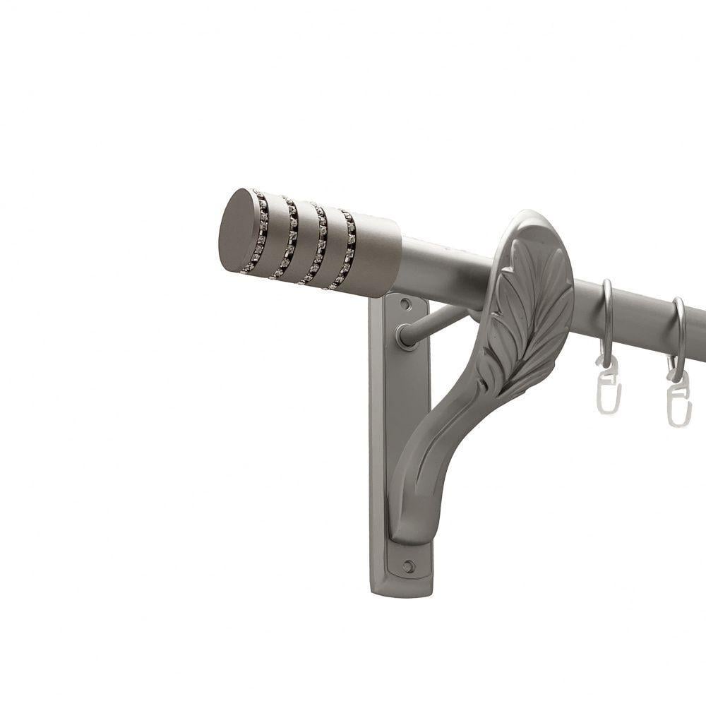 Карниз для штор Orvit Барамелла однорядный гладкий 25 мм 300 см Сатин (00-00011174)