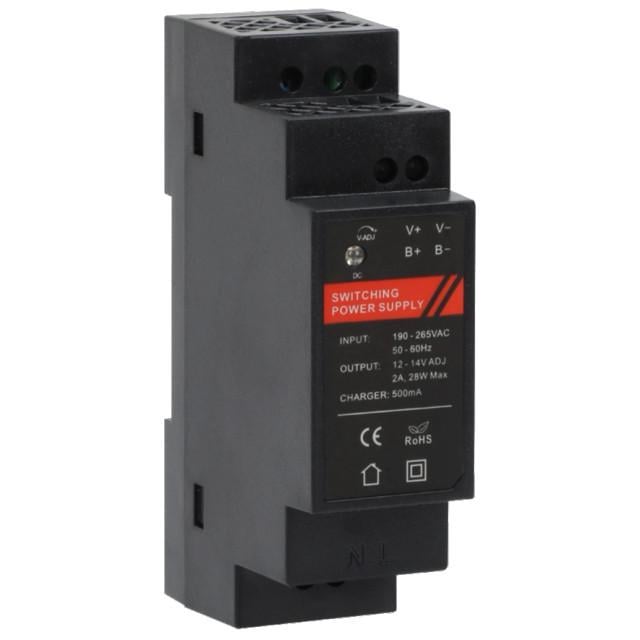Блок живлення на DIN рейку DR12024-01B 12V/2A