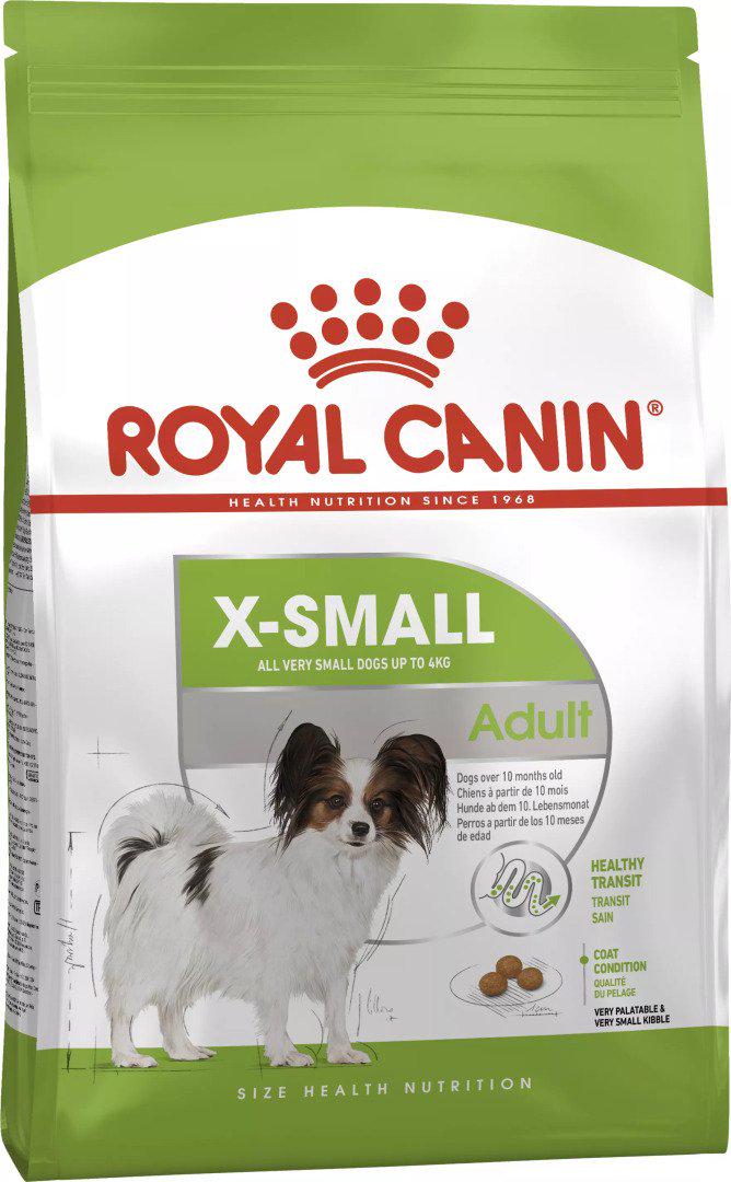 Корм сухий для собак малих порід Royal Canin Xsmall Adult 1,5 кг (3182550793728)