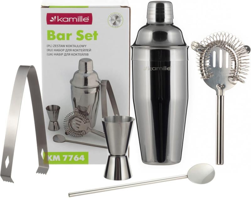 Набор из бармена Kamille для приготовления коктейлей 5 пр. - фото 6 Набор из бармена Kamille для приготовления коктейлей 5 пр. - фото 6