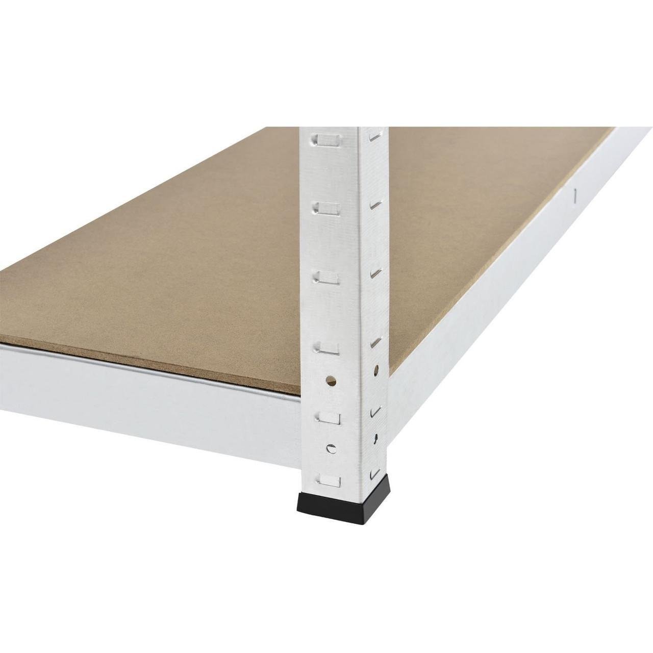 Стелаж Меткас Стандарт ОД 220 кг/полицю 5 полиць ДСП оцинкований металевий 1950x1200x600 мм (3DPanda-S195201206051) - фото 6 Стелаж Меткас Стандарт ОД 220 кг/полицю 5 полиць ДСП оцинкований металевий 1950x1200x600 мм (3DPanda-S195201206051) - фото 6