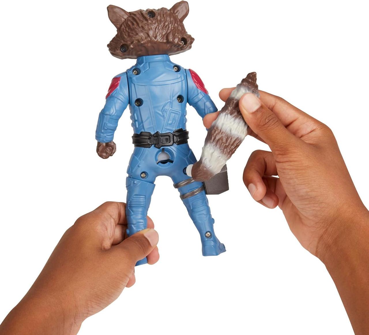 Игровая фигурка Енот Ракета Marvel Studios Rocket Action Figure F7914 20 см (2331860285) - фото 4