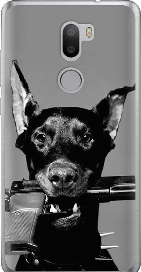 Чехол на Xiaomi Mi 5s Plus Доберман (2745u-396-42517)