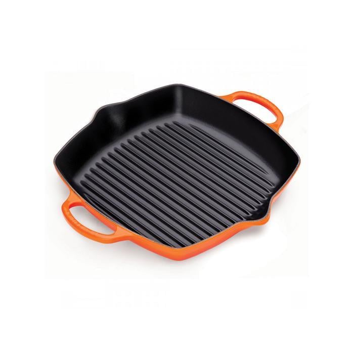 Сковорода-гриль Le Creuset квадрат чавун 30 см Помаранчевий (2501913)