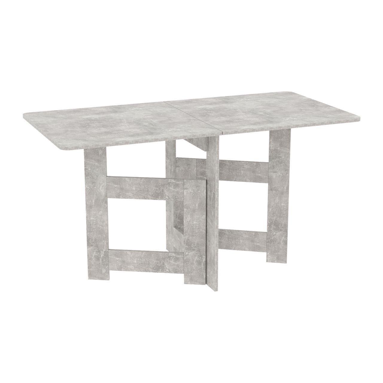 Стол книжка Kontinent 1400х700х750 мм Бетон (79594653) - фото 1