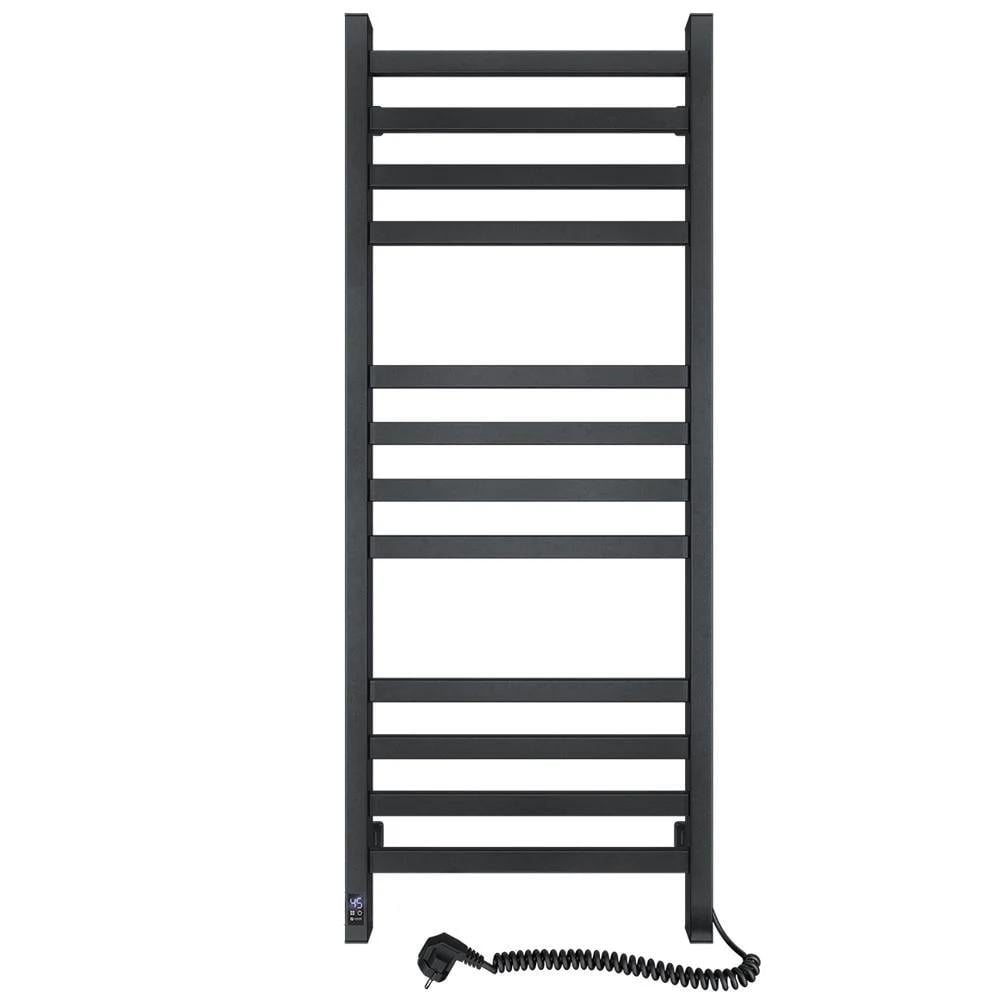 Полотенцесушитель электрический SANTAN Авангард Senson правосторонний 480х1200 мм Черный (323494)