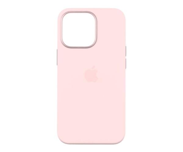 Чехол-накладка Silicone+MagSafe для Apple iPhone 13 Pro 08.Chalk Pink