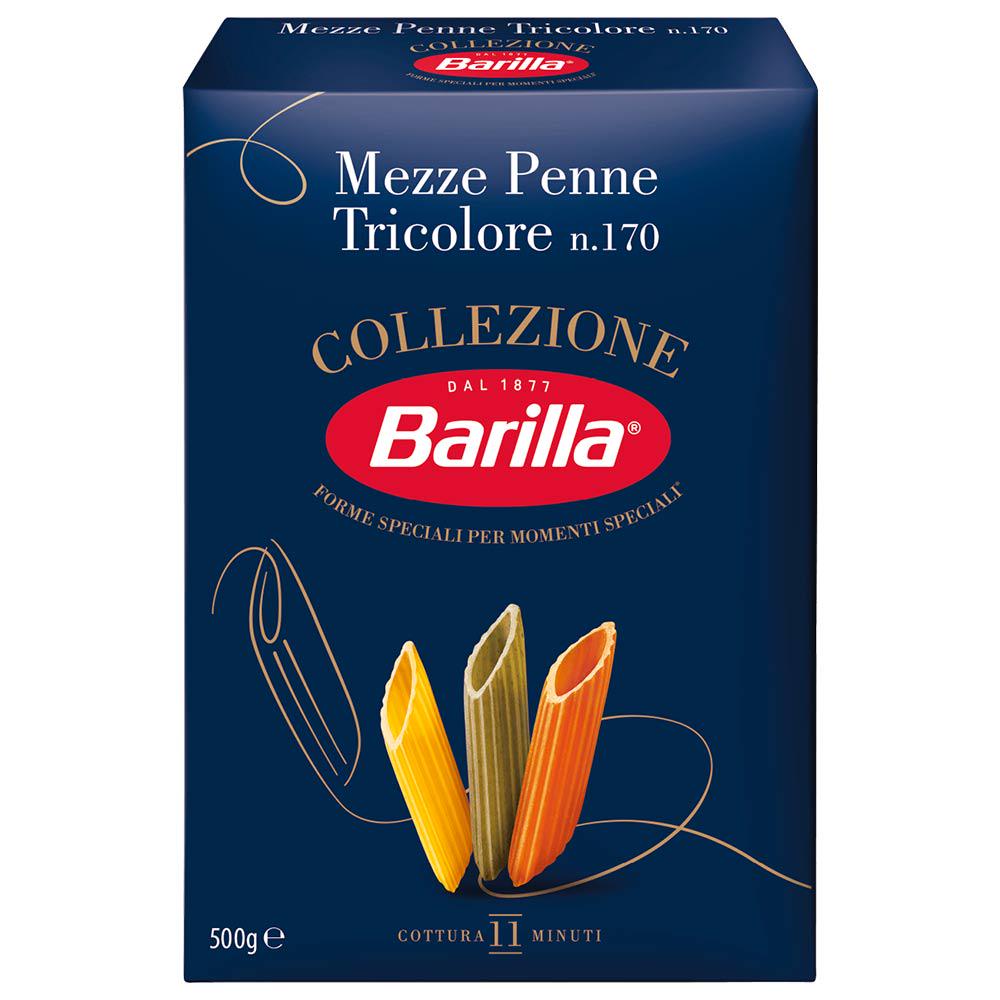 Макароны Barilla Mezze Penne Tricolore № 170 500 г (20919103)