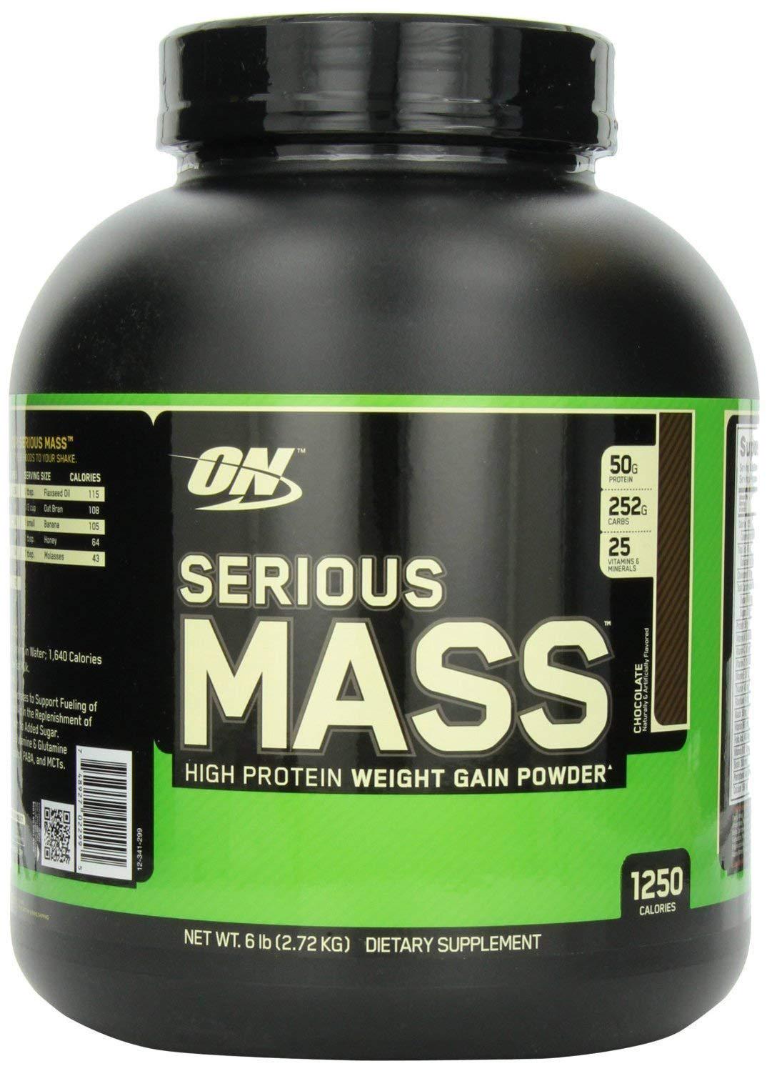 Optimum Nutrition Serious Mass 2,73 кг Шоколад