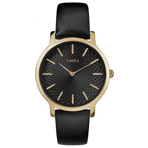Наручные часы женские Timex кварцевые Gold (Tx2r36400)