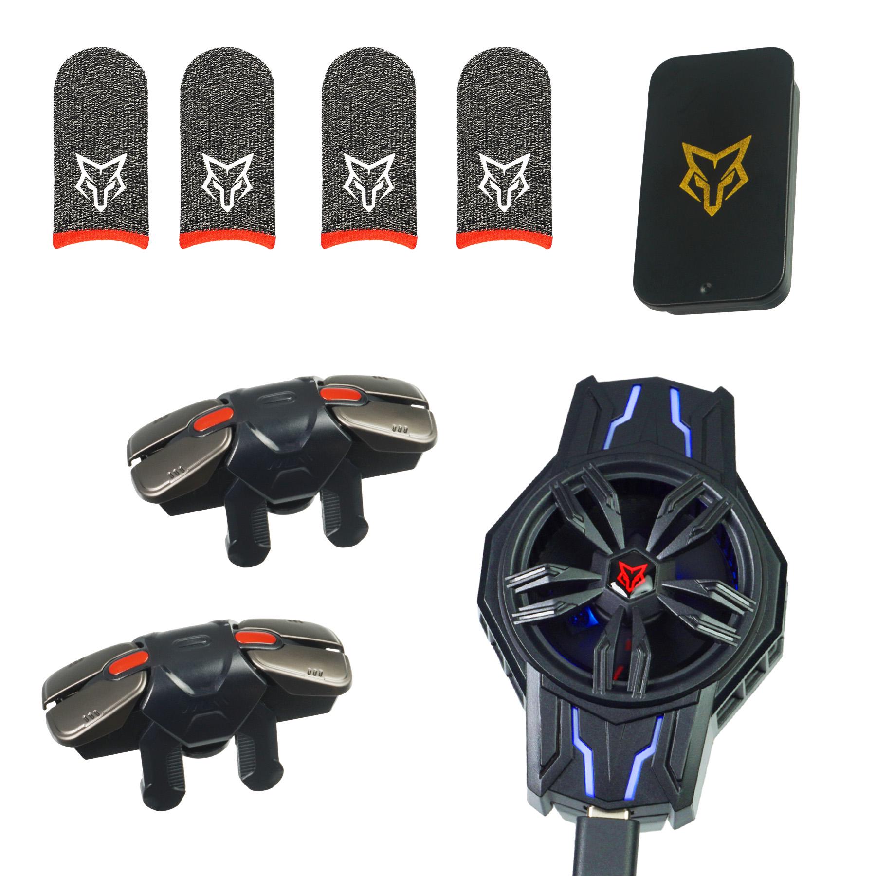 Комплект для телефона Триггеры G22 с макросом/кулер Sarafox S1 из Пельтье/напальчники Sarafox V3 Pro (01-00-00-02)