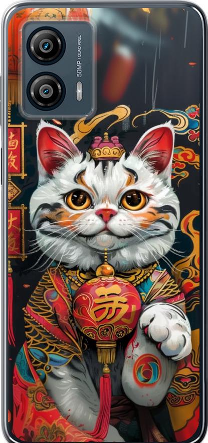 Чехол на Motorola Moto G53 China Cat v2 (6135u-3047-42517)