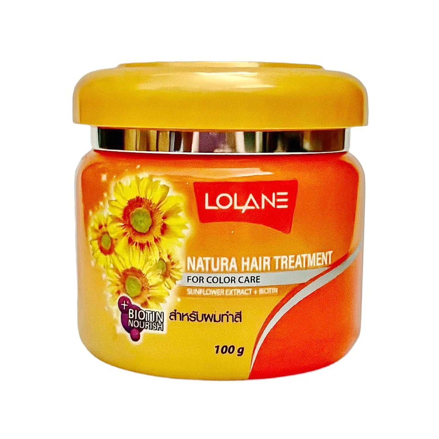 Маска для окрашенных волос Lolane Natura Защита цвета 100 г (100155)