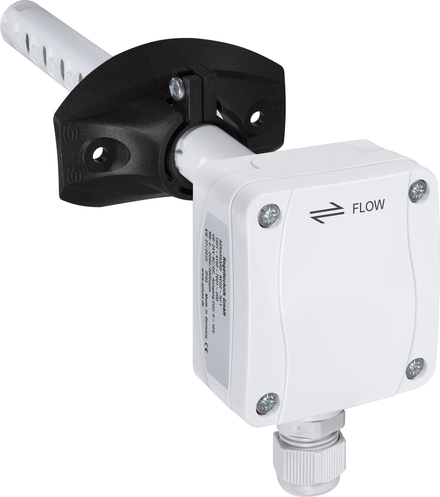 Датчик концентрації CO2 канальний S+S Regeltechnik KCO2-SD-U з діапазоном 0…2000/0…5000 ppm (KCO2-SD-U)