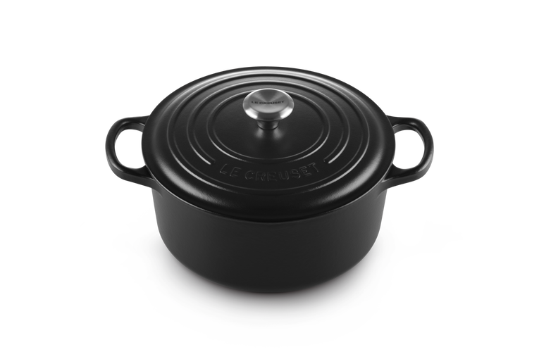 Каструля Le Creuset Signature 3,3 л з кришкою матова Чорний (21177220002430) - фото 2