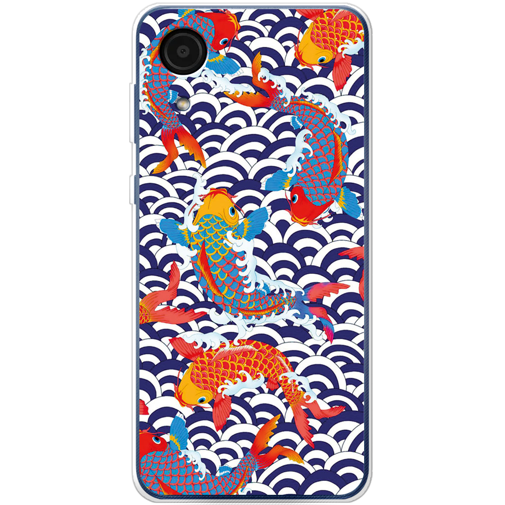 Чохол BoxFace Samsung Galaxy A03 Core (A032) Koi Fish Прозорий силікон (43939-up2477-43939)