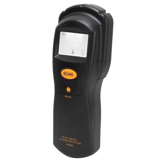 Детектор металла и проводки с дисплеем 2 режима Черный (MX-00006816)