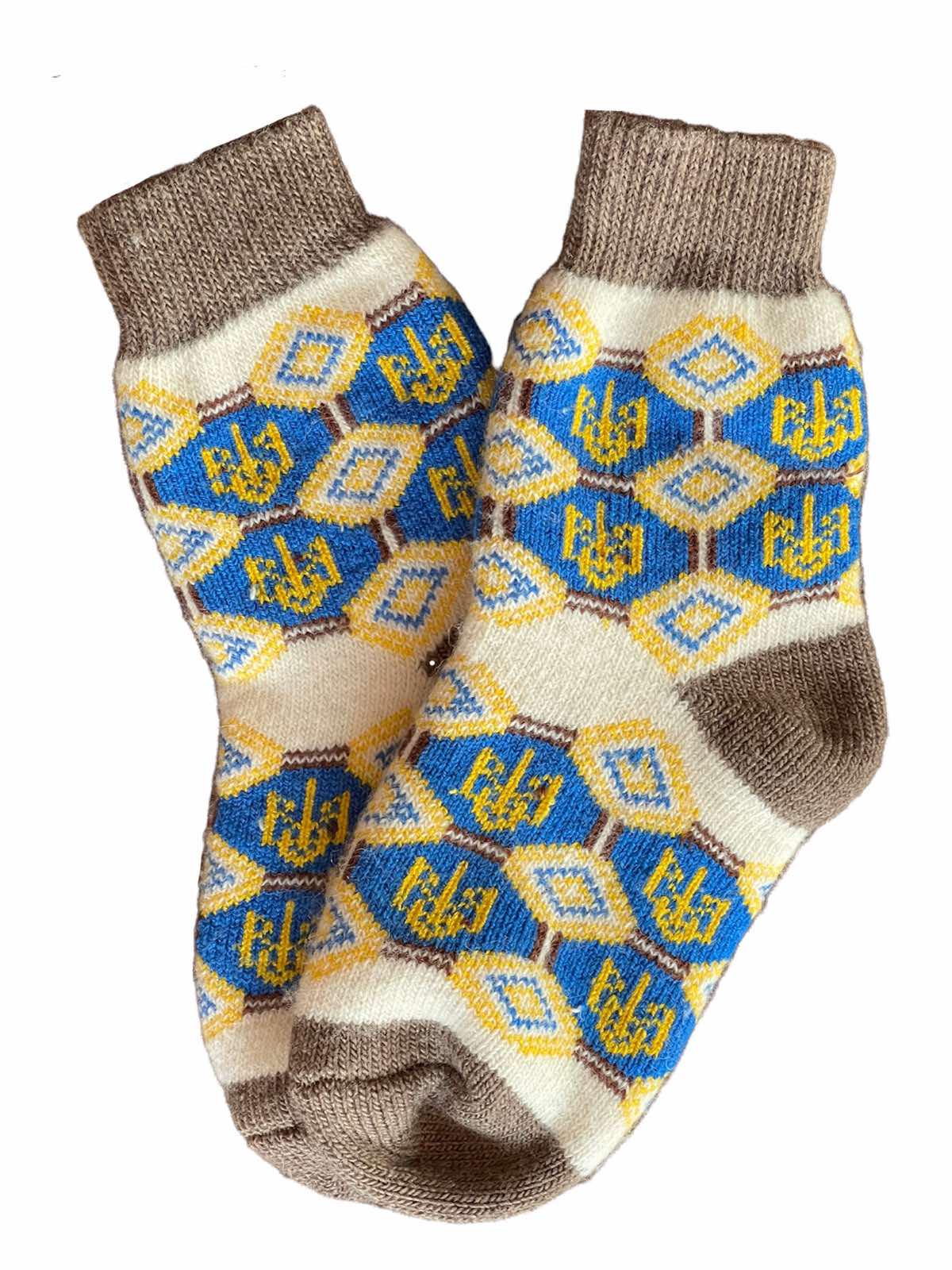 Носки из шерсти р. 36-39 (1234567)