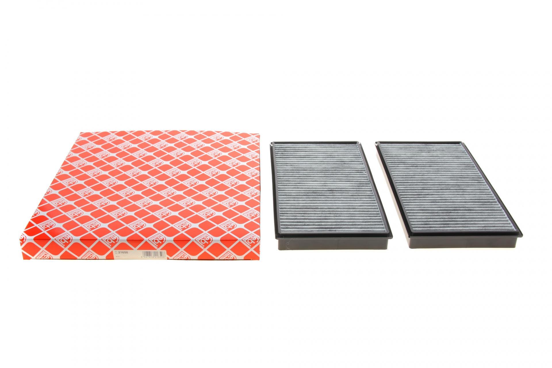 Фильтр салона FEBI BILSTEIN для BMW 7 E65/66/67 01-08 угольный 2 шт. (21650)