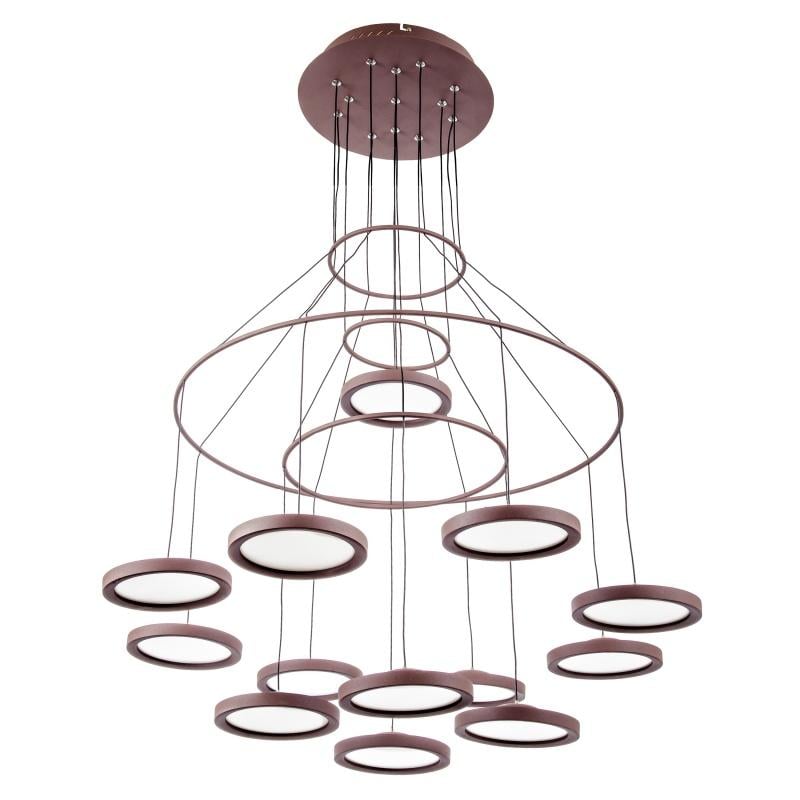 Люстра светодиодная подвесная современная Brille BL-491S/117 W COF