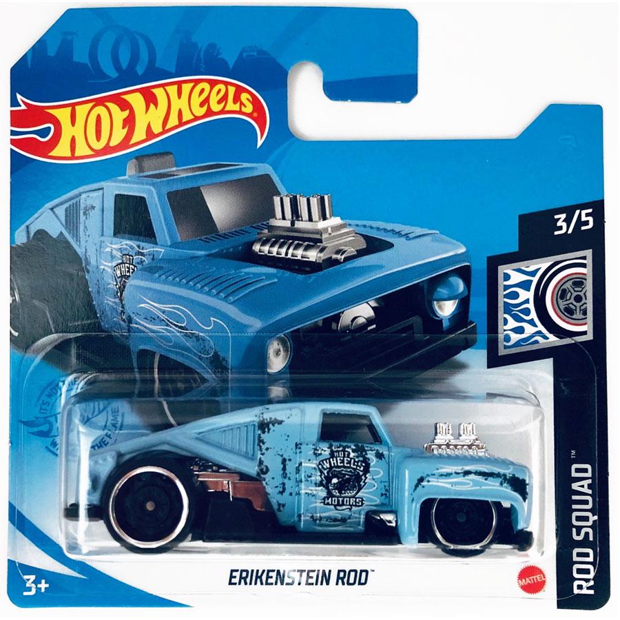Машинка базовая Hot Wheels серии Rod Squad 3/5 Erikenstein Rod 2021