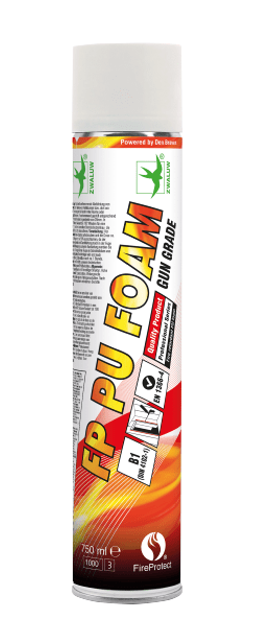 Пена монтажная противопожарная Den Braven ZW FP PU Foam GG B1 750 мл (12010353)