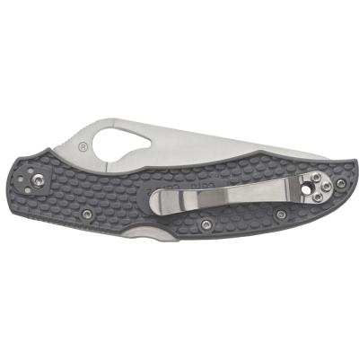 Нож Spyderco Byrd Cara Cara 2 Serrator Grey (BY03PSGY2) - фото 2