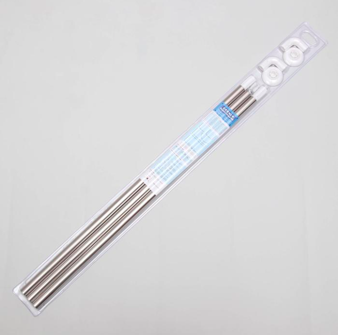 Карниз для ванной комнаты 3 трубы Хромированный (8 Vin Kha) - фото 3 Карниз для ванной комнаты 3 трубы Хромированный (8 Vin Kha) - фото 3