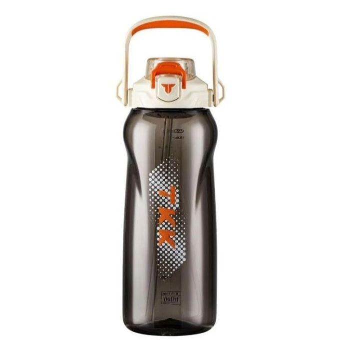 Бутылка тритановая с практичным ремешком для спорта 2 л Белый (2641663285)