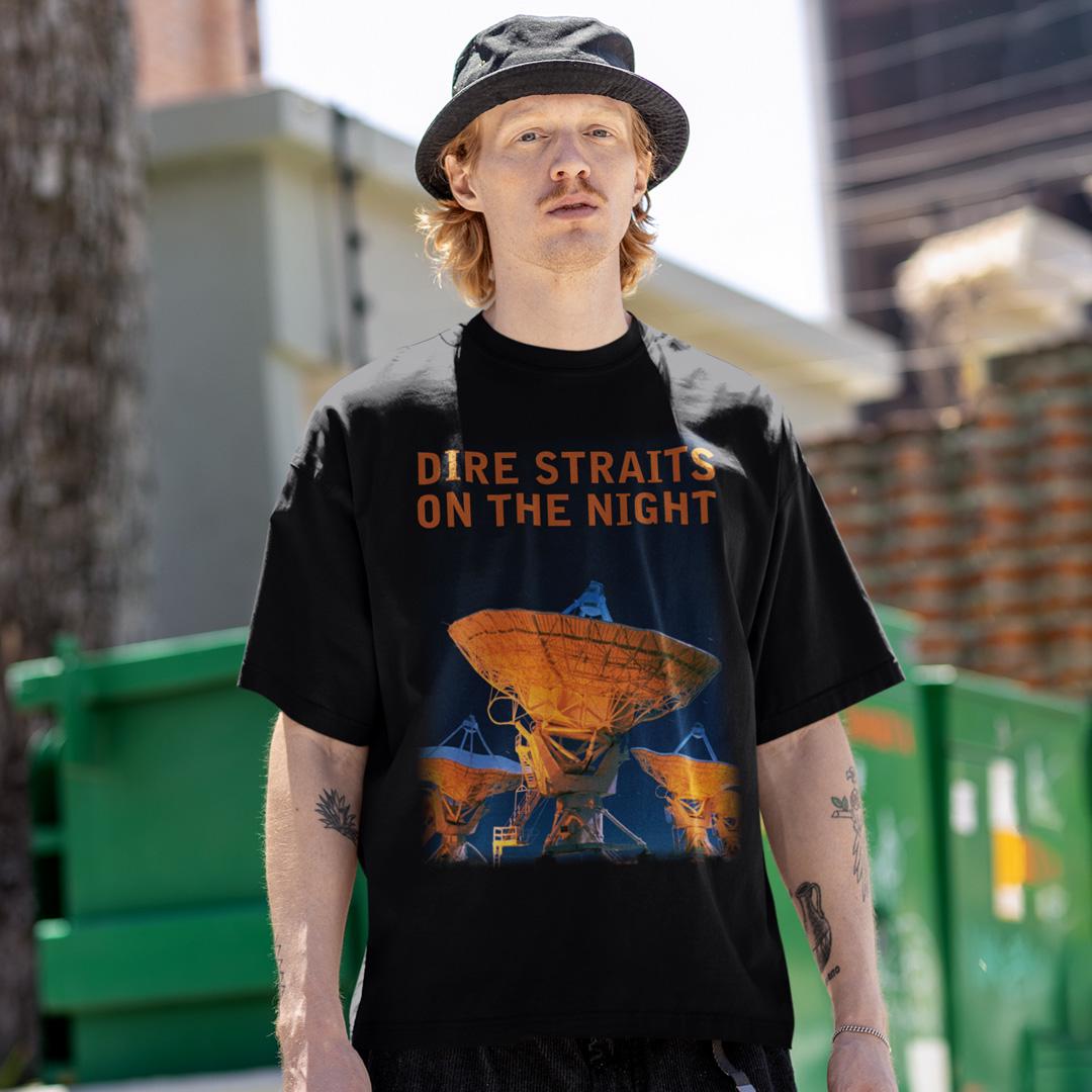 Футболка мужская Dire Straits On The Night 1993 3XL Черный (00000007563)